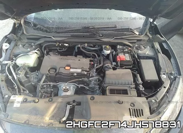 2HGFC2F74JH578831 фото 2