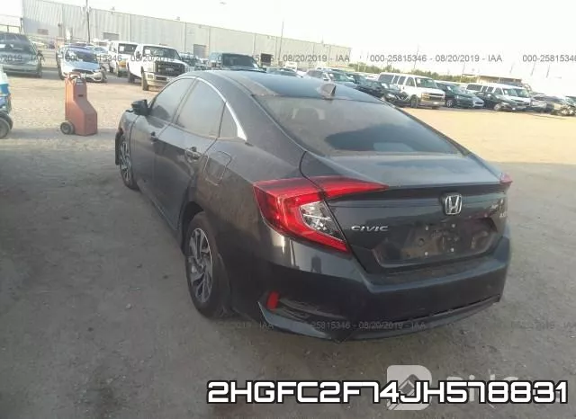 2HGFC2F74JH578831 фото 4