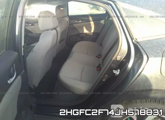 2HGFC2F74JH578831 фото 9
