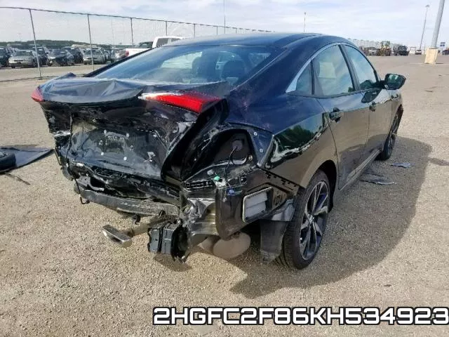 2HGFC2F86KH534923 фото 5