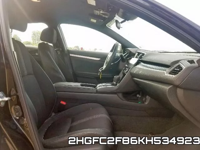 2HGFC2F86KH534923 фото 6