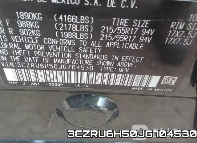 3CZRU6H50JG704530 фото 9