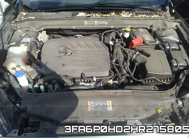 3FA6P0HD2HR275805 фото 2