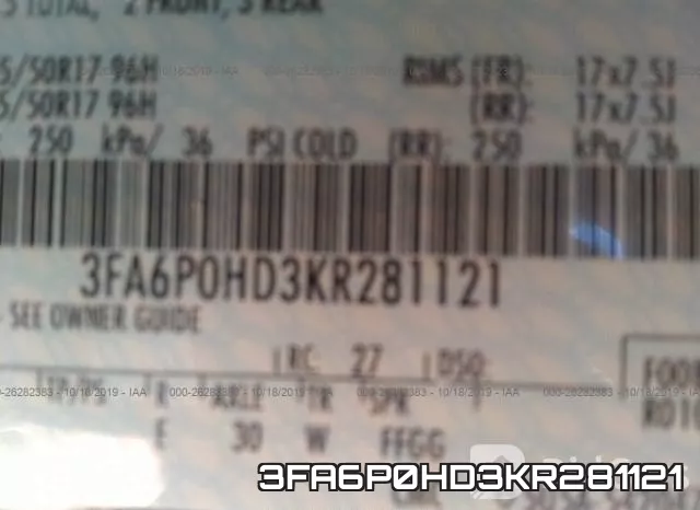 3FA6P0HD3KR281121 фото 10