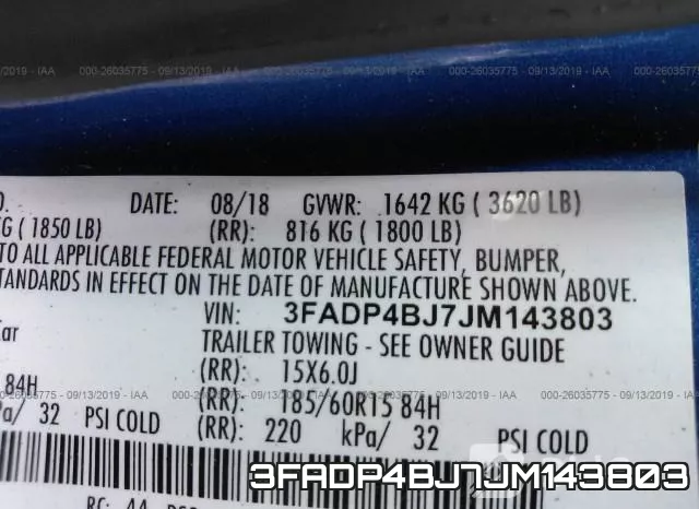 3FADP4BJ7JM143803 фото 10
