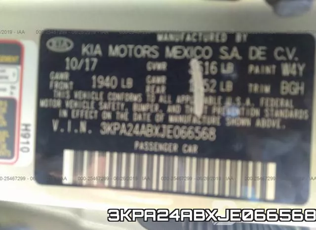 3KPA24ABXJE066568 фото 10