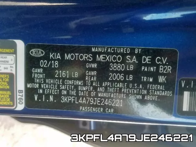 3KPFL4A79JE246221 фото 2