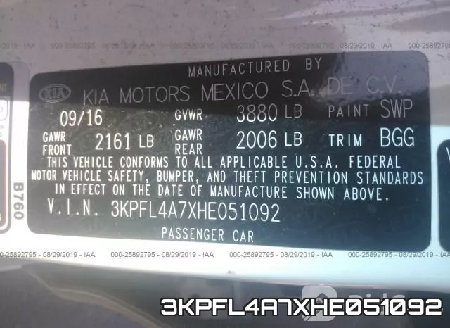 3KPFL4A7XHE051092 фото 10