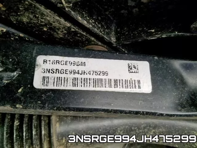 3NSRGE994JH475299 фото 2