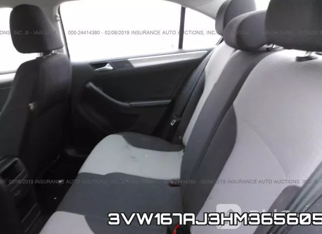 3VW167AJ3HM365605 фото 9
