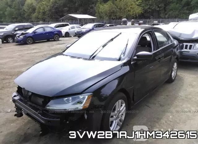 3VW2B7AJ1HM342615 фото 3