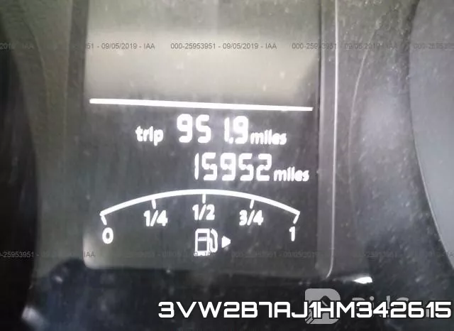 3VW2B7AJ1HM342615 фото 8
