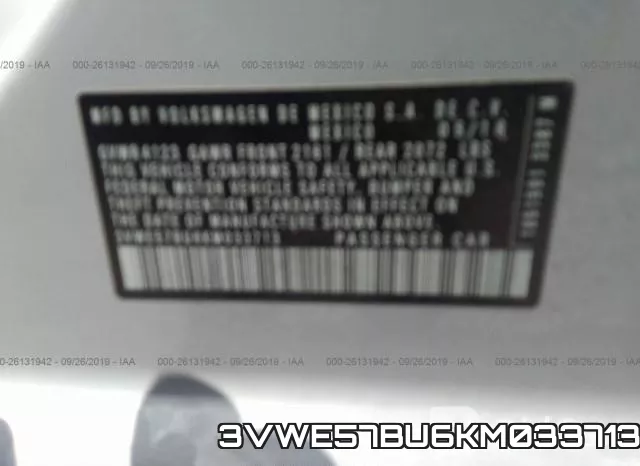 3VWE57BU6KM033713 фото 10