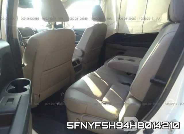5FNYF5H94HB014210 фото 9