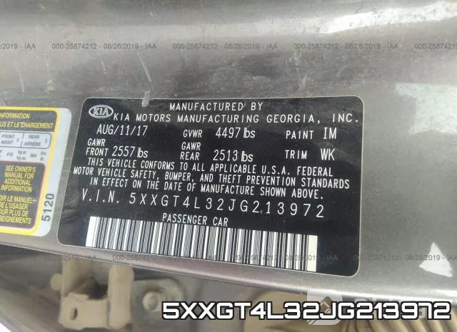 5XXGT4L32JG213972 фото 10