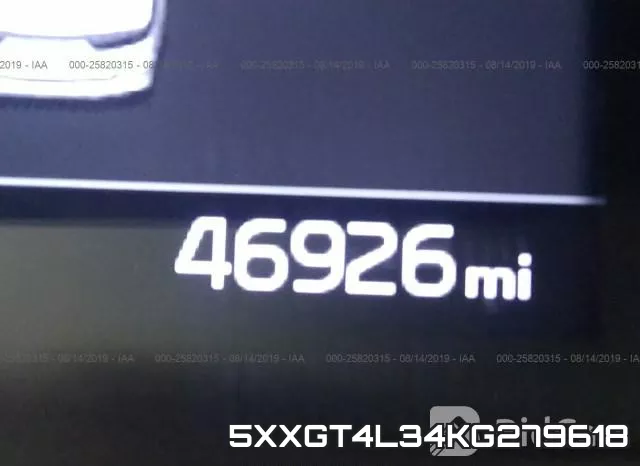 5XXGT4L34KG279618 фото 8