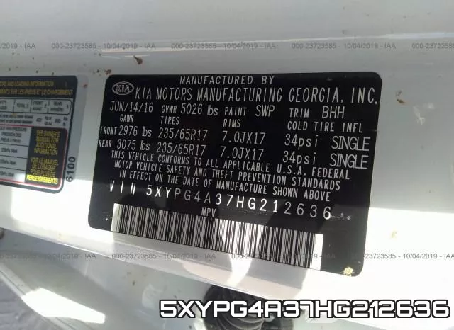 5XYPG4A37HG212636 фото 10