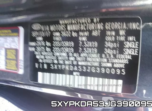 5XYPKDA53JG390095 фото 9