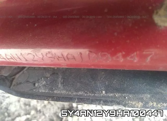 5Y4AN12Y9HA100447 фото 2