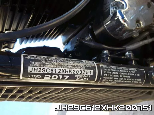 JH2SC612XHK200751 фото 2