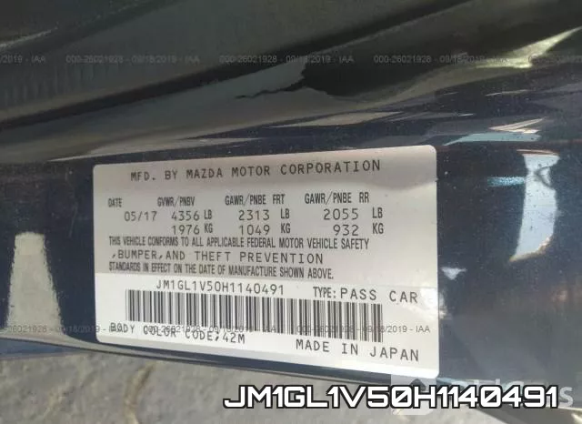 JM1GL1V50H1140491 фото 10