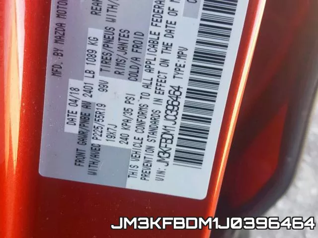 JM3KFBDM1J0396464 фото 2