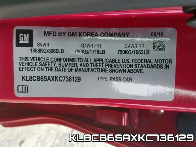 KL8CB6SAXKC736129 фото 2