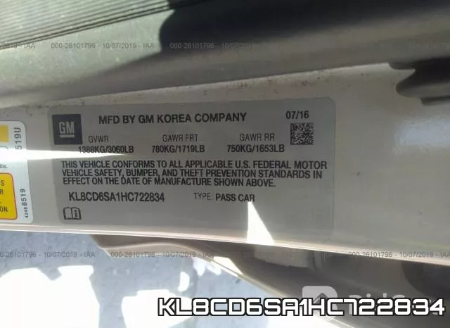 KL8CD6SA1HC722834 фото 10