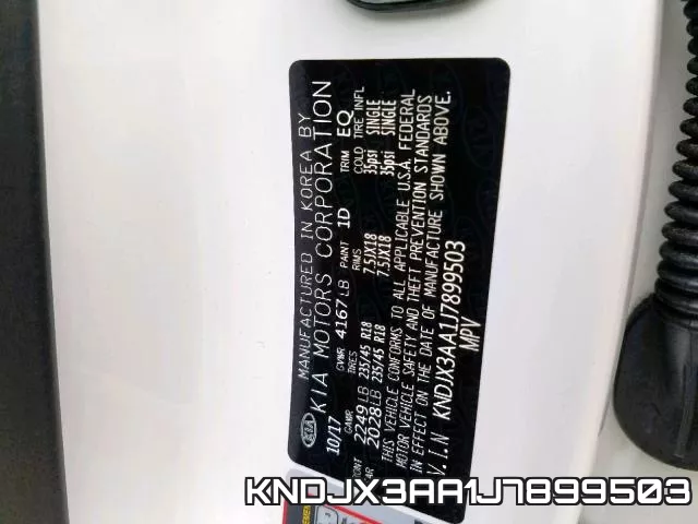 KNDJX3AA1J7899503 фото 2