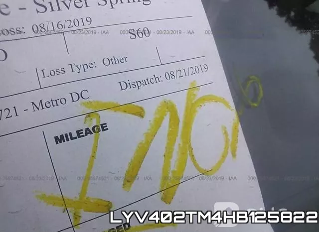 LYV402TM4HB125822 фото 8
