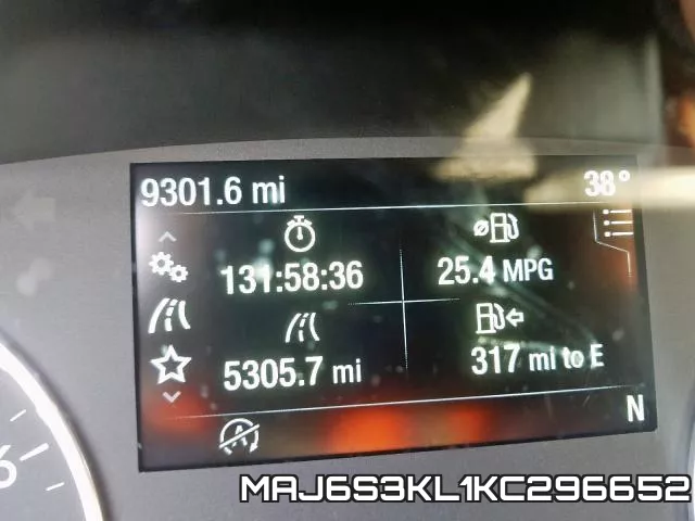 MAJ6S3KL1KC296652 фото 9
