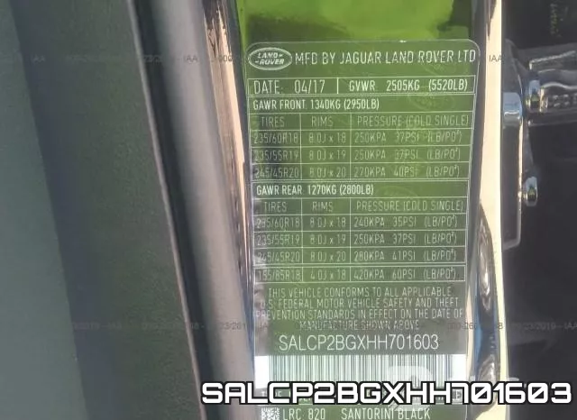 SALCP2BGXHH701603 фото 10
