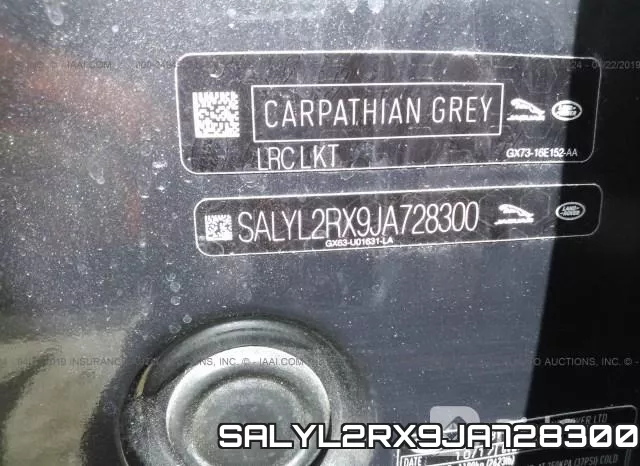 SALYL2RX9JA728300 фото 10