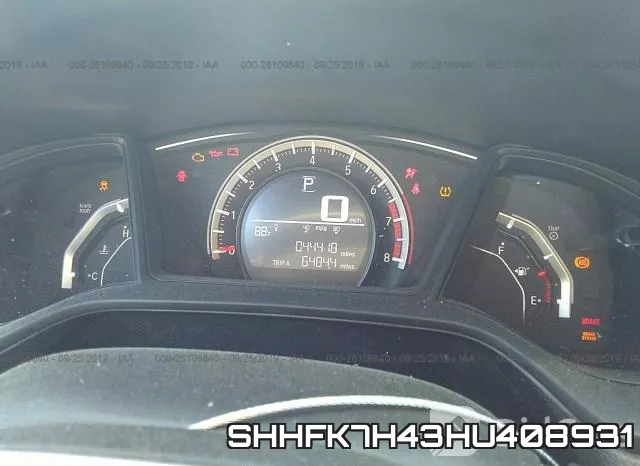 SHHFK7H43HU408931 фото 8