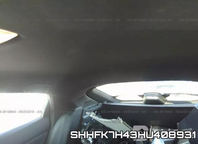 SHHFK7H43HU408931 фото 9