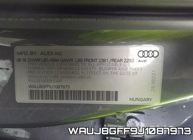 WAUJ8GFF9J1087973 фото 10