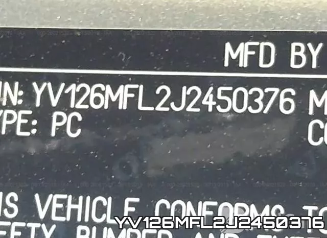 YV126MFL2J2450376 фото 10