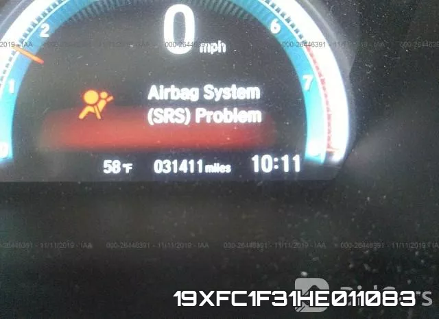 19XFC1F31HE011083 фото 8