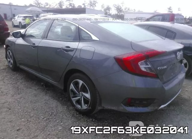 19XFC2F63KE032041 фото 4