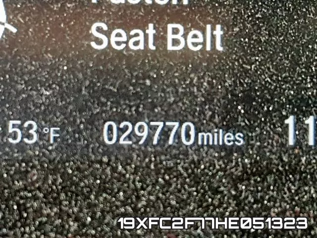 19XFC2F77HE051323 фото 9