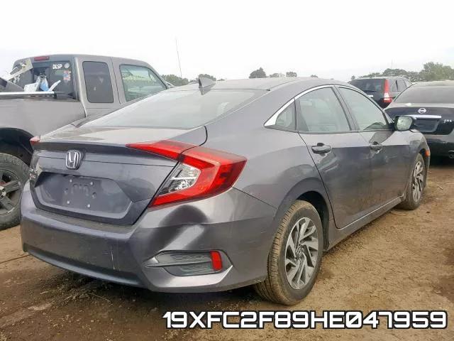 19XFC2F89HE047959 фото 5