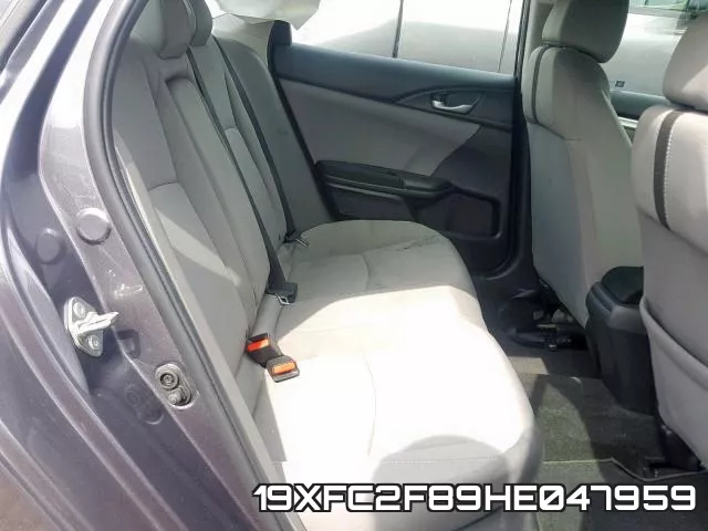 19XFC2F89HE047959 фото 7