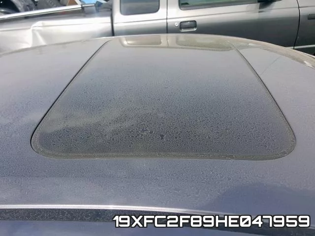 19XFC2F89HE047959 фото 10