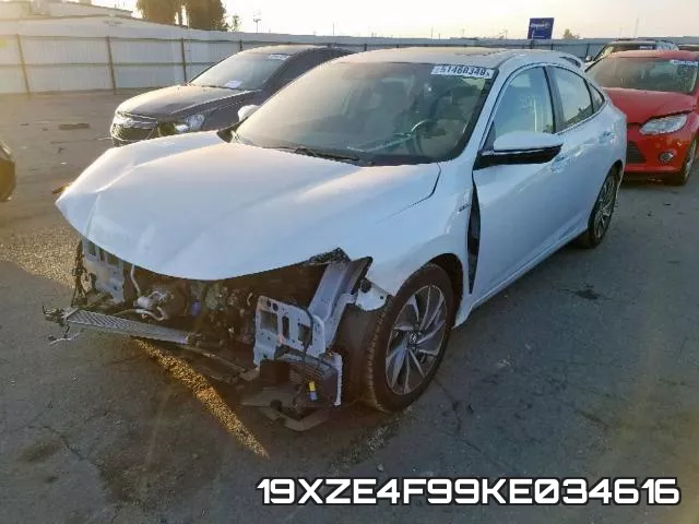 19XZE4F99KE034616 фото 3