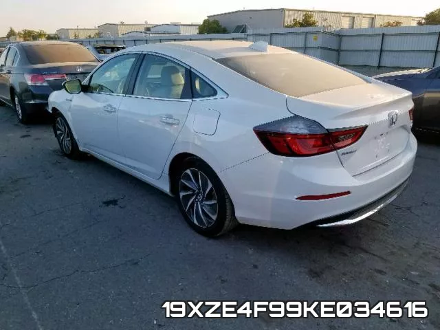 19XZE4F99KE034616 фото 4