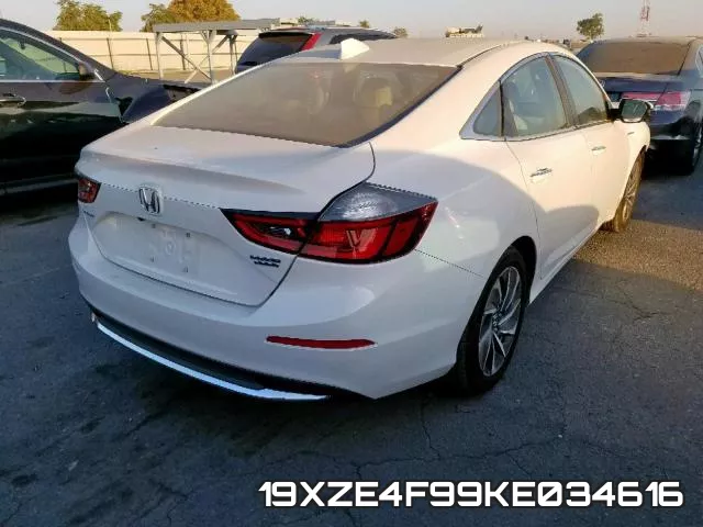 19XZE4F99KE034616 фото 5