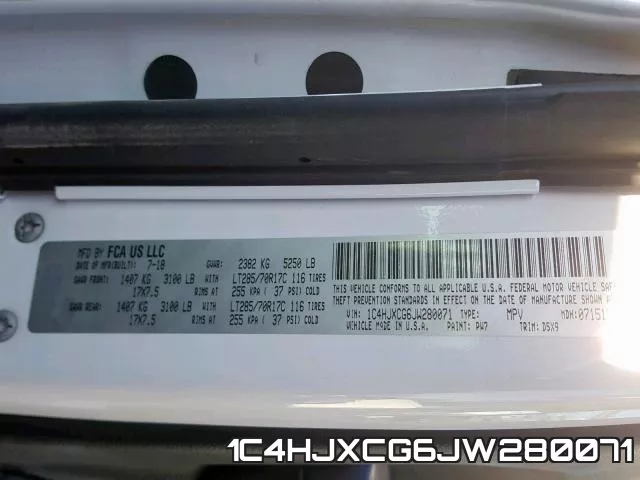 1C4HJXCG6JW280071 фото 2