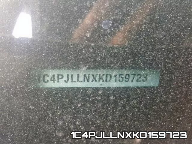 1C4PJLLNXKD159723 фото 2