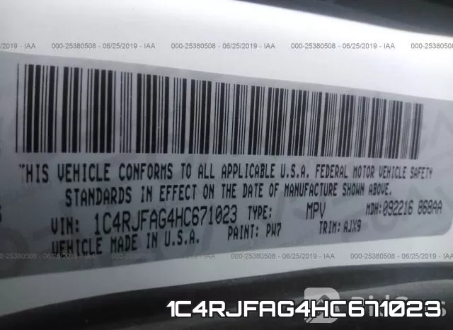 1C4RJFAG4HC671023 фото 10