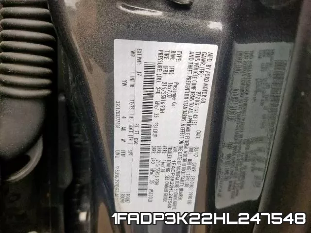 1FADP3K22HL247548 фото 2